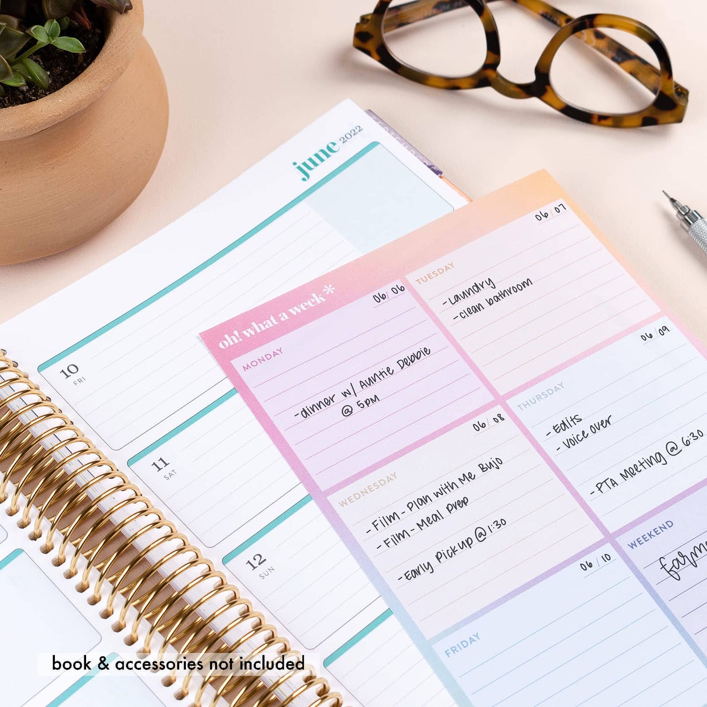 Oh! What A Week Notepad - 50 sheets