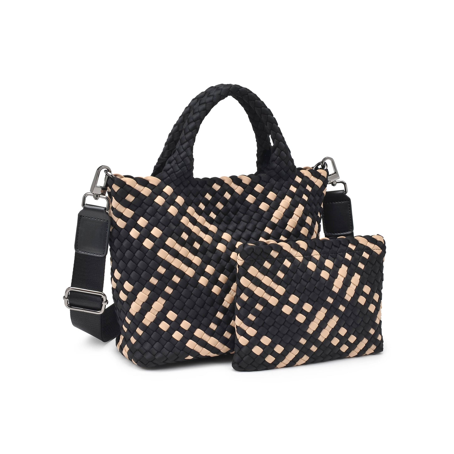 Sky's The Limit - Small Woven Neoprene Crossbody - Assorted Colors