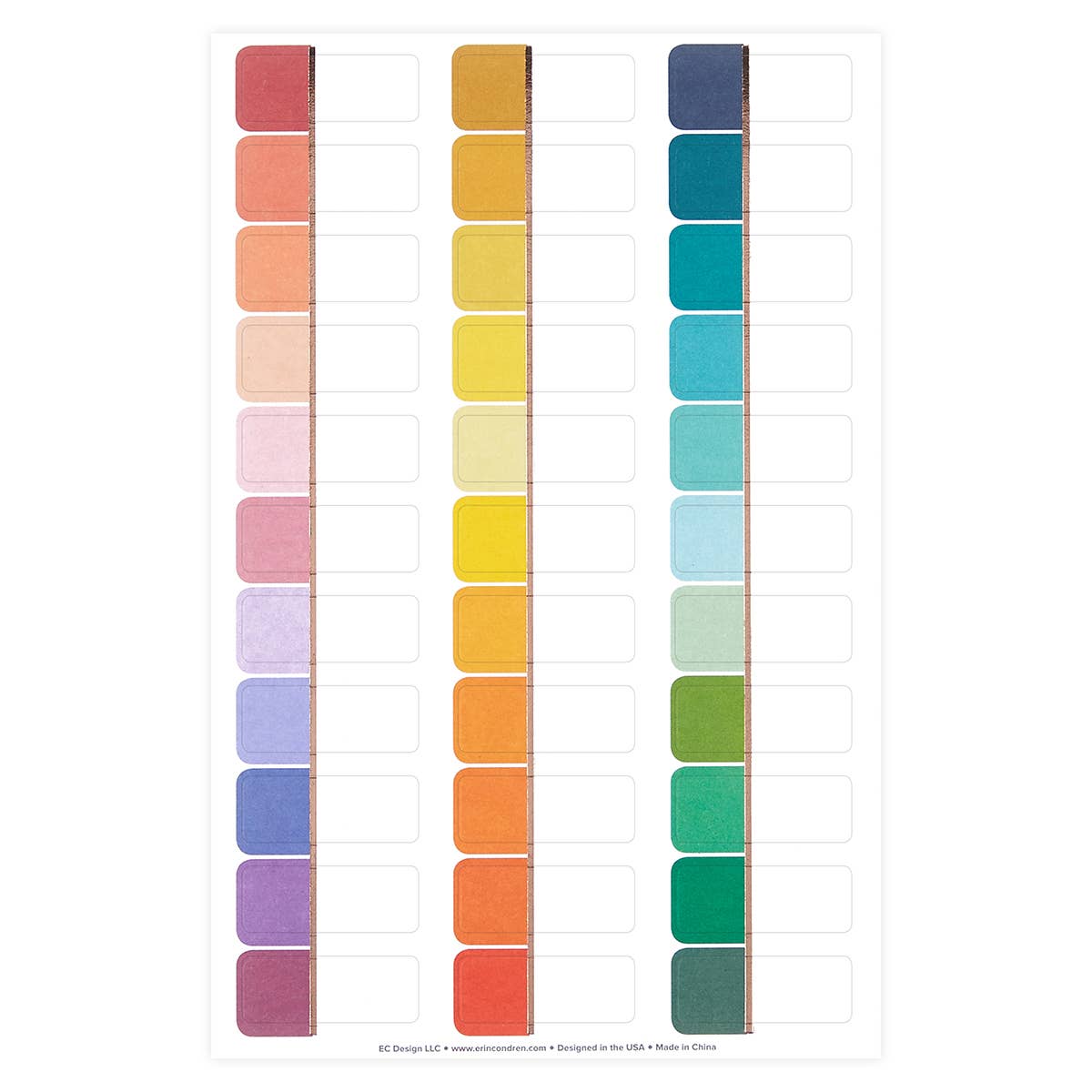 Colorblock Sticker Pack