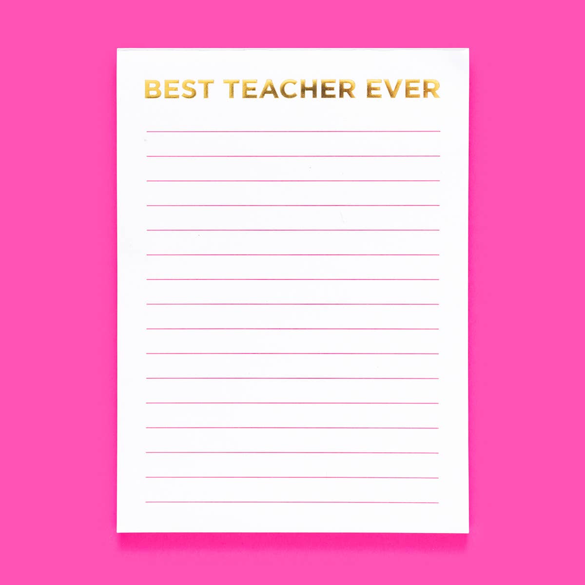 Notepad - Teacher Appreciation - 5 x 7