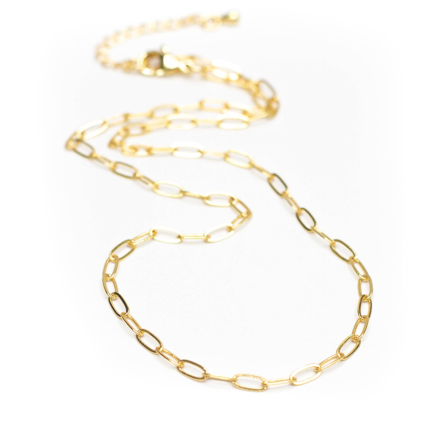 Paperclip Chainlink Necklace