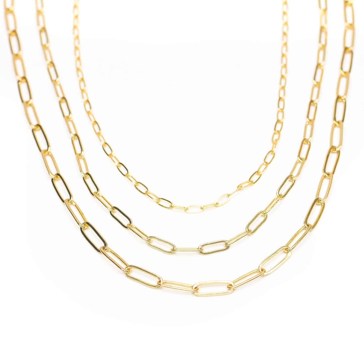 Paperclip Chainlink Necklace
