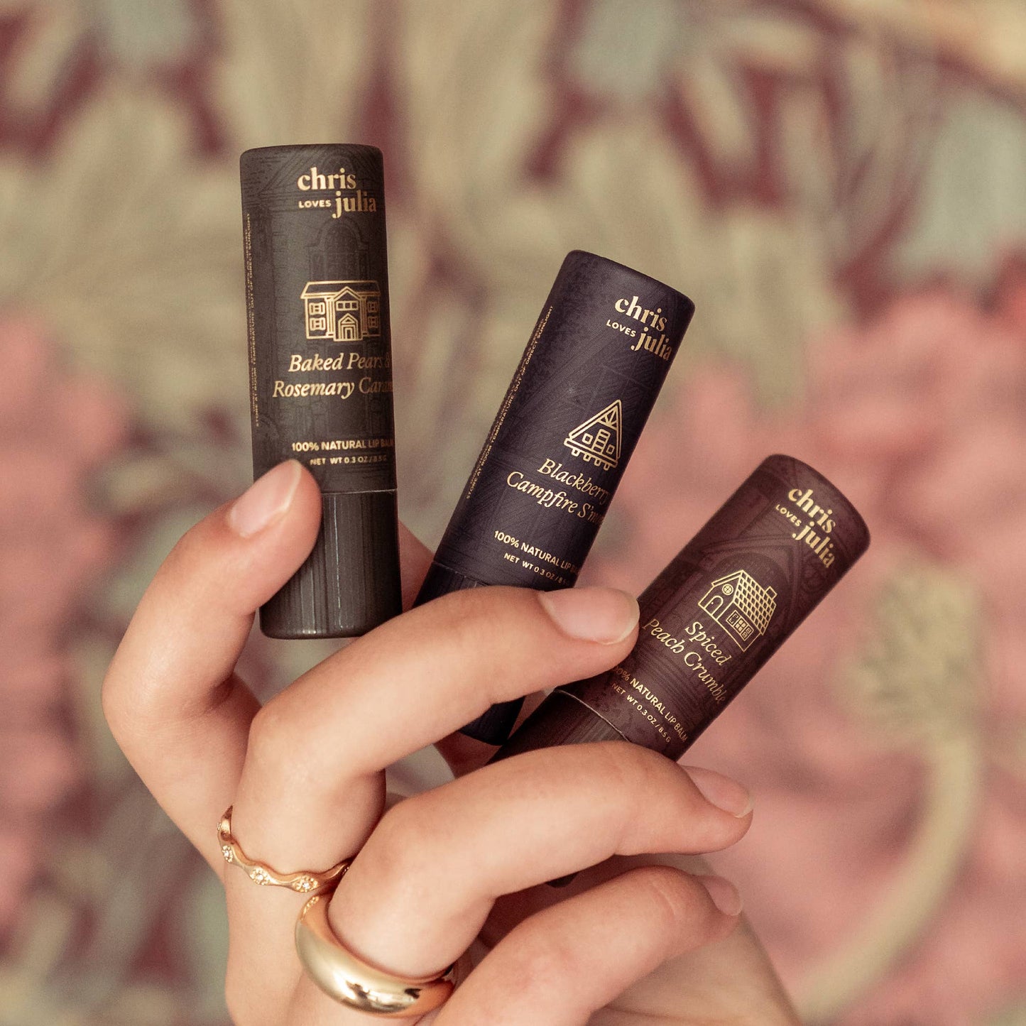 Poppy & Pout - Chris Loves Julia Lip Balm Trio