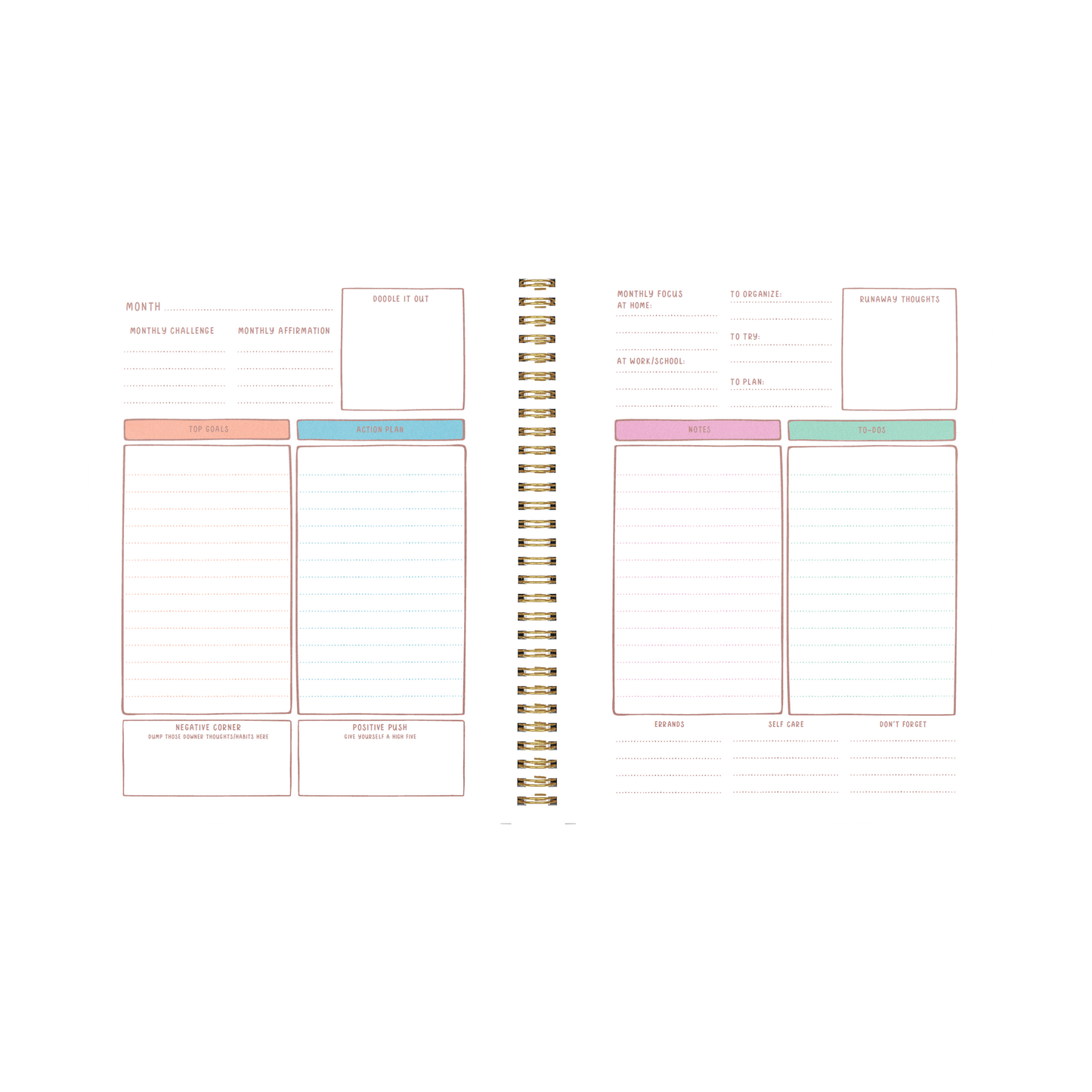 Perpetual Planner - Goal Getter Lite - 2 Styles