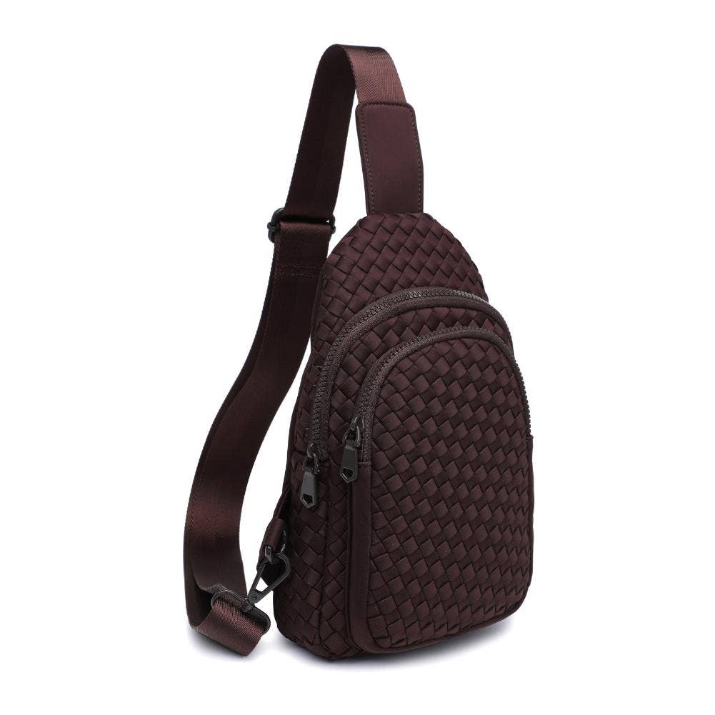 Beyond The Horizon - Woven Neoprene Sling Backpack - Assorted Colors
