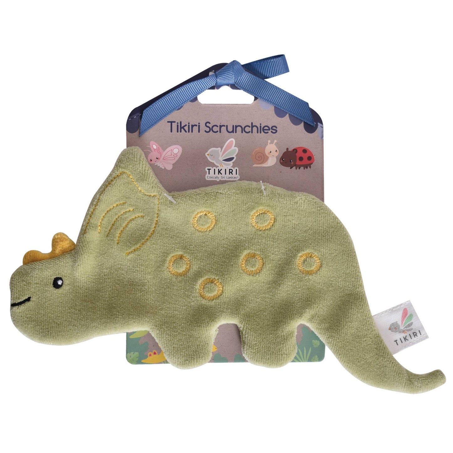 Triceratop Crinkle Toy