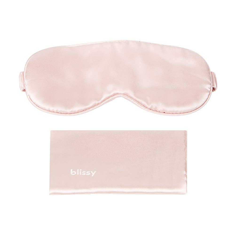 Blissy Silk Sleep Mask - Pink