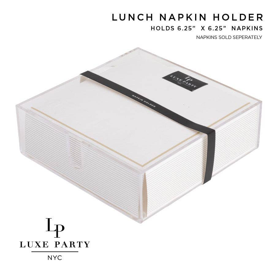 Acrylic Lunch Napkin Holders
