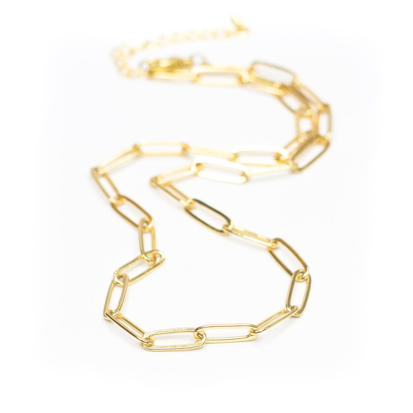 Paperclip Chainlink Necklace