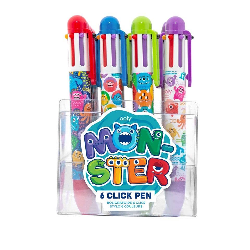 6 Click Pens - Monster Design