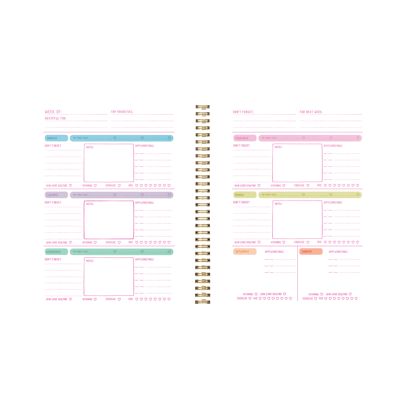 Perpetual Planner - Goal Getter Lite - 2 Styles