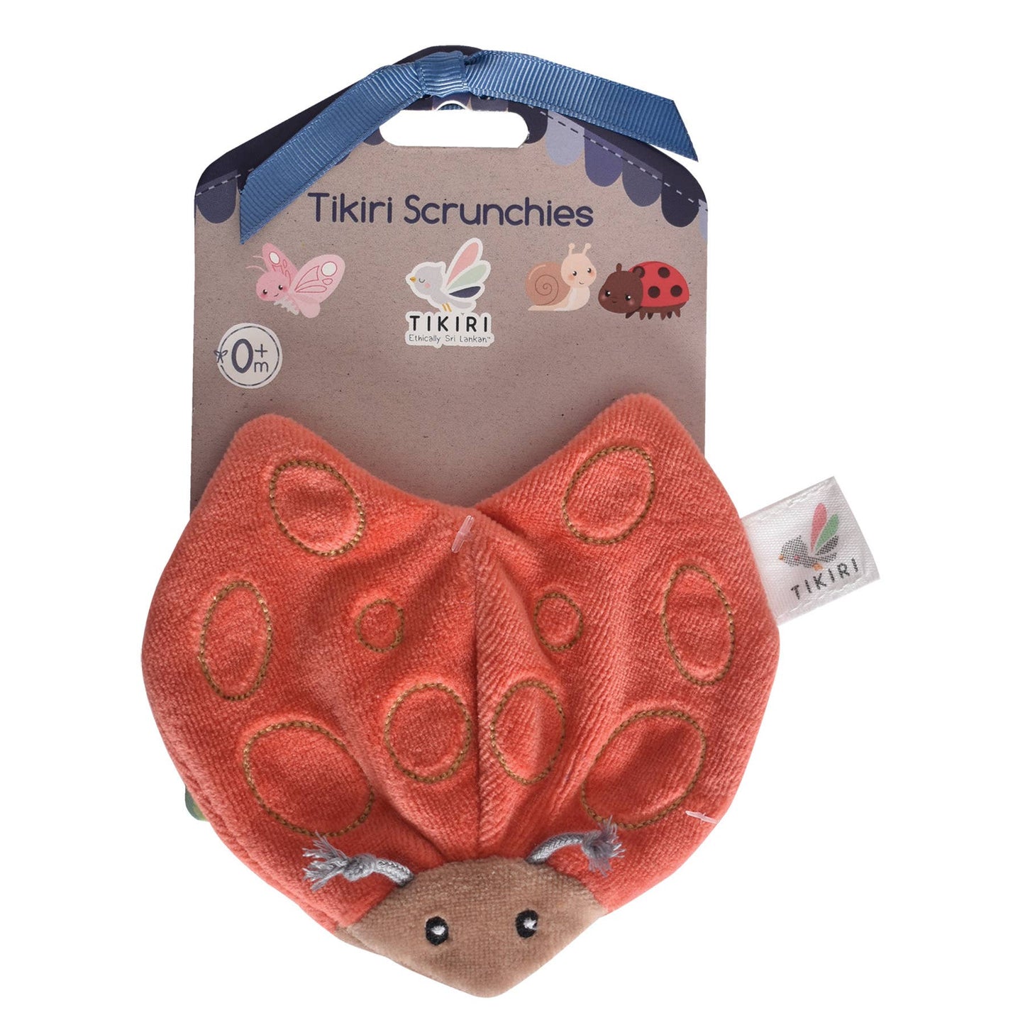 Ladybug Crinkle Toy