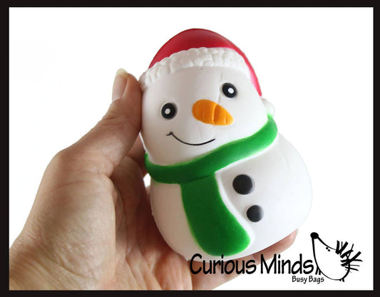 Snowman Squishy Toy