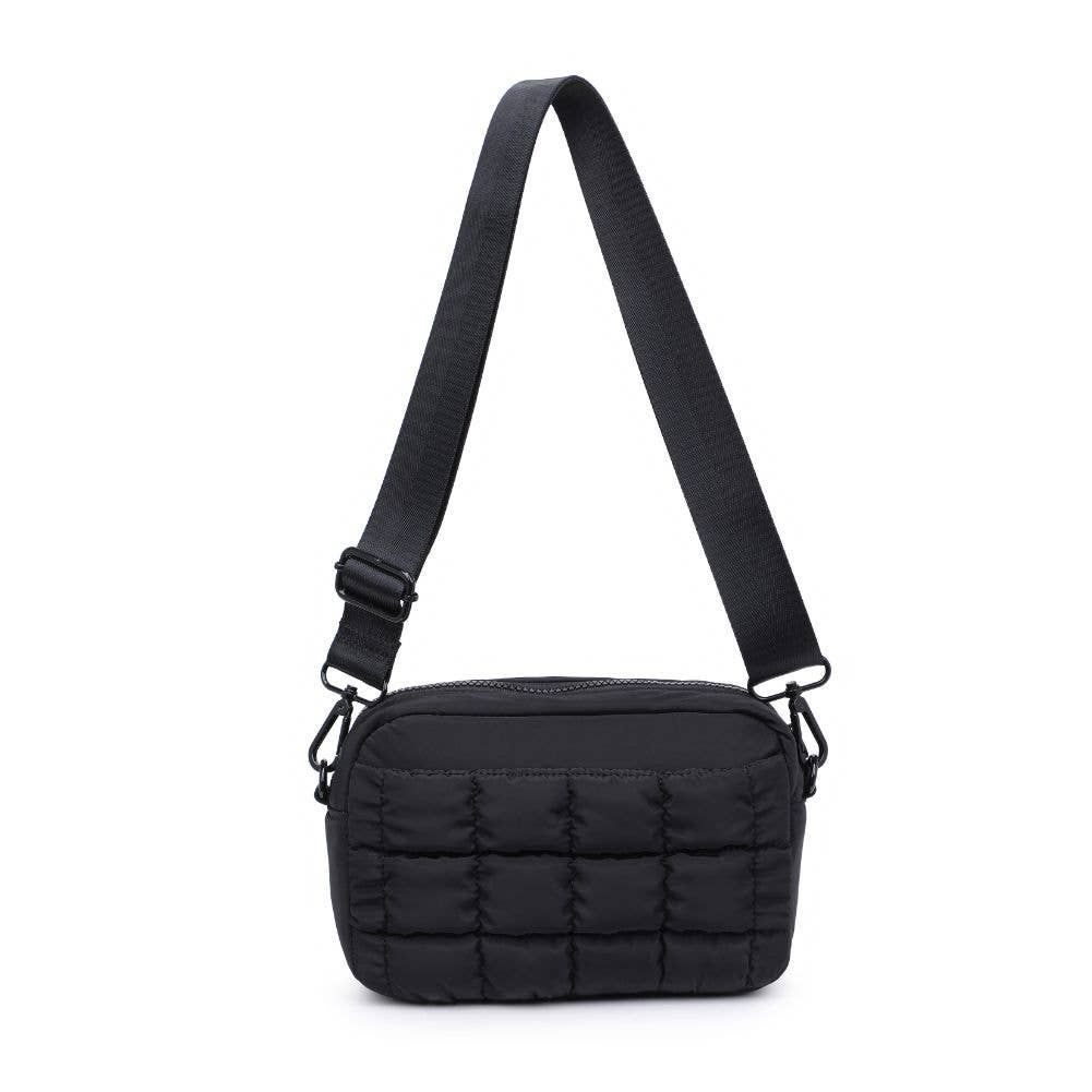 Inspiration - Quilted Puffer Nylon Crossbody - Assorted Colors