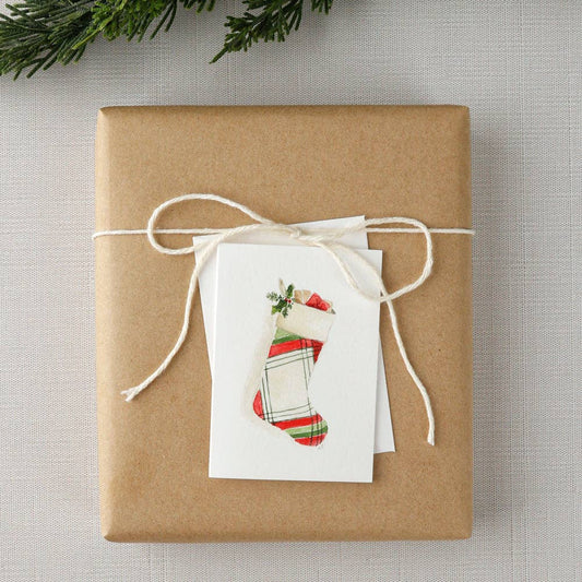 Stocking mini notecard