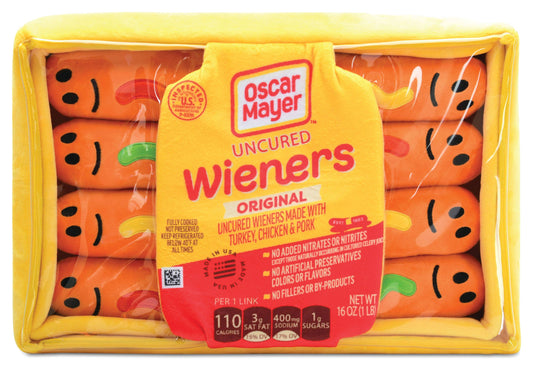 OSCAR MAYER WIENERS PACKAGING PLUSH