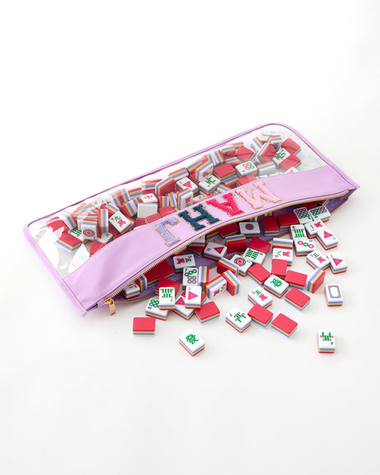 Oh My Mahjong Zippered Tile Bags