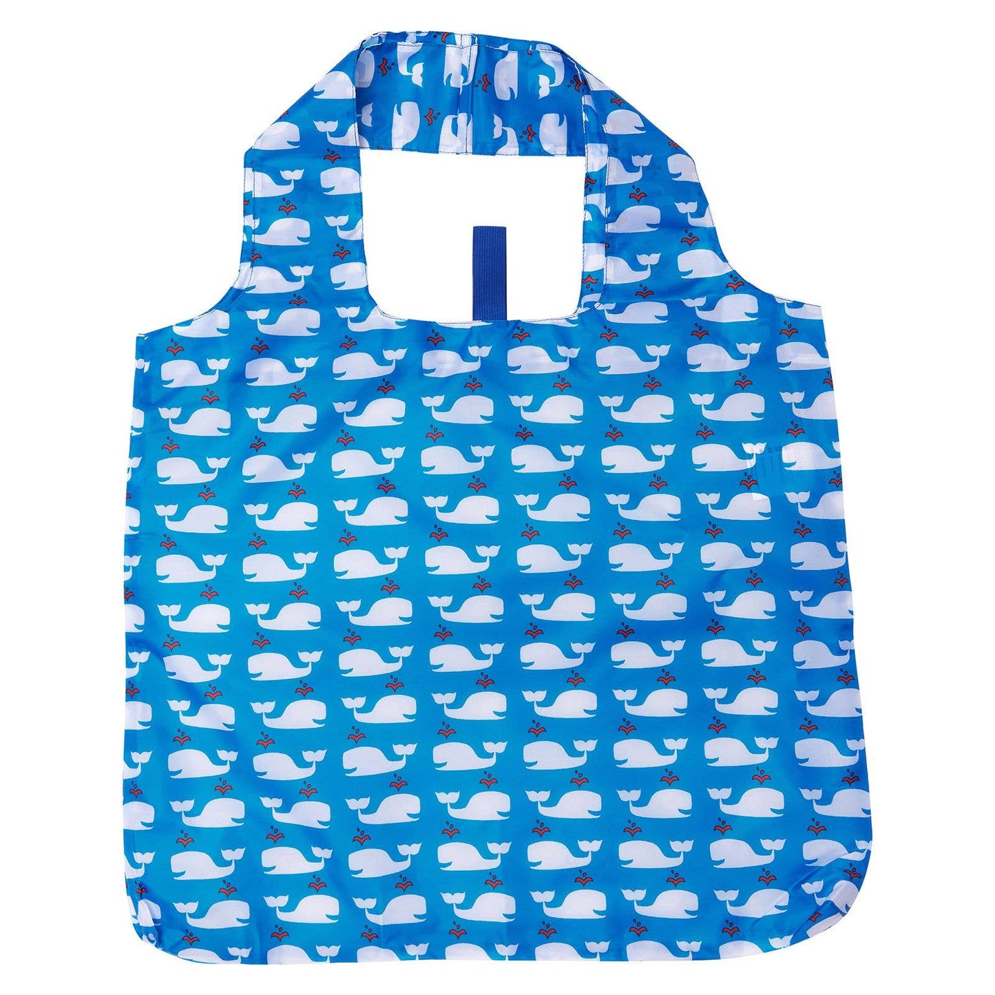 WHALE BLUE Reusable Shopper blu Bag